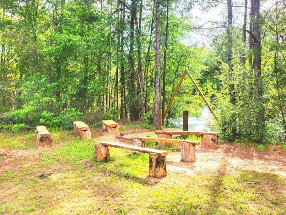 Waterfront Houston Hide Out In A Magical Forest Waller Buitenkant foto