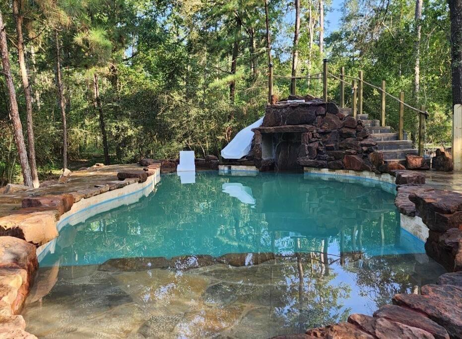 Waterfront Houston Hide Out In A Magical Forest Waller Buitenkant foto