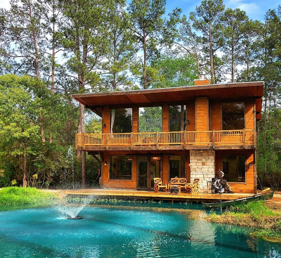 Waterfront Houston Hide Out In A Magical Forest Waller Buitenkant foto